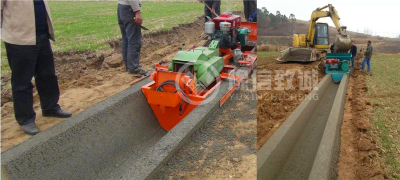 水渠機(jī)蜂窩效果