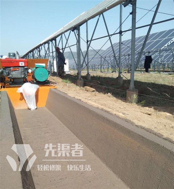 大棚排水渠怎么做,水渠機(jī)